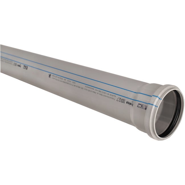 Rura kanalizacyjna PP 110 x 2000 mm szara Fonica