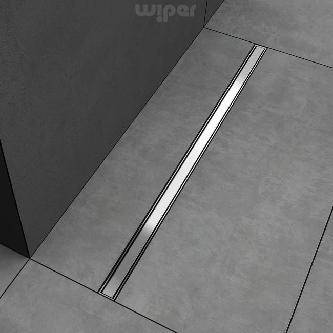 Rynna i kratka odpływu liniowego  800 SREBRNY POLER. ELEMENT WIPER