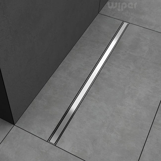 Rynna i kratka odpływu liniowego 900 SREBRNY POLER. ELEMENT WIPER