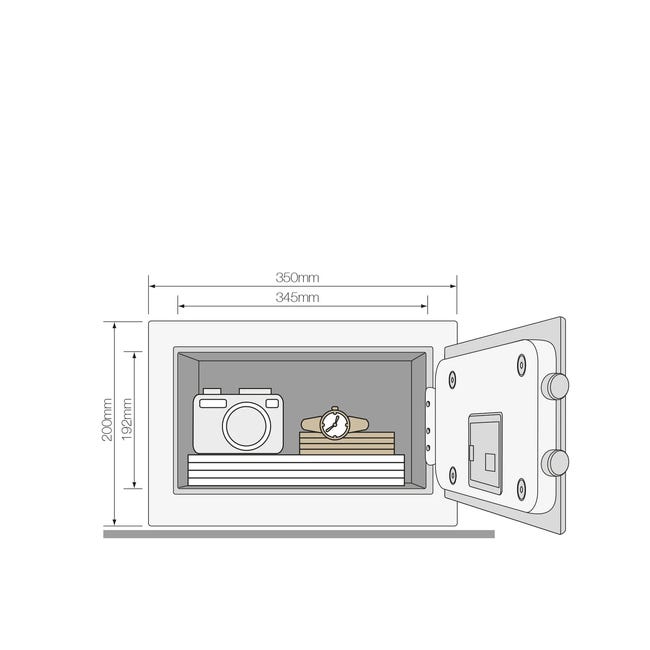 Sejf z kodem elektronicznym YSEB/200/EB1 Yale