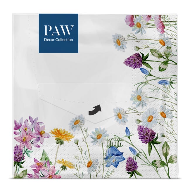 Serwetki Spring frame 33 x 33 cm 20 szt.