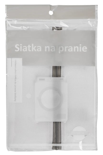 Siatka na pranie 25 x 30 cm biała