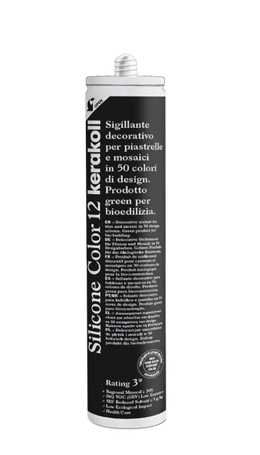 Silikon sanitarny color 12 310 ml Kerakoll