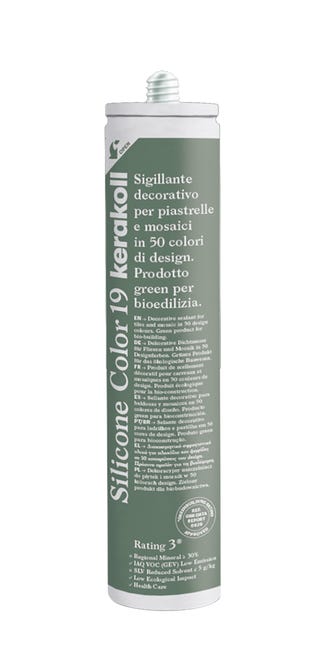 Silikon sanitarny color 19 310 ml Kerakoll