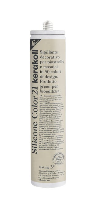 Silikon sanitarny color 21 310 ml Kerakoll
