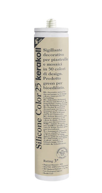 Silikon sanitarny color 25 310 ml Kerakoll