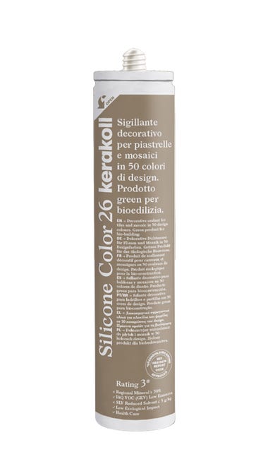 Silikon sanitarny color 26 310 ml Kerakoll