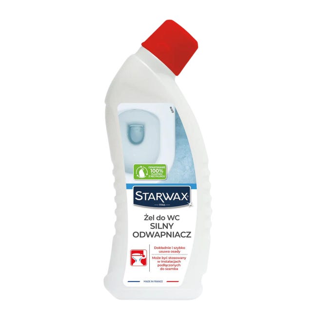 Silny odwapniacz w żelu WC 750 ml STARWAX