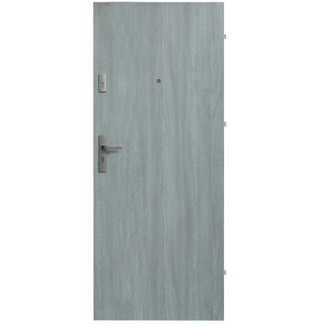 Skrzydło wejściowe wewnętrzne MDF Preston dąb frozen 80 prawe Domidor