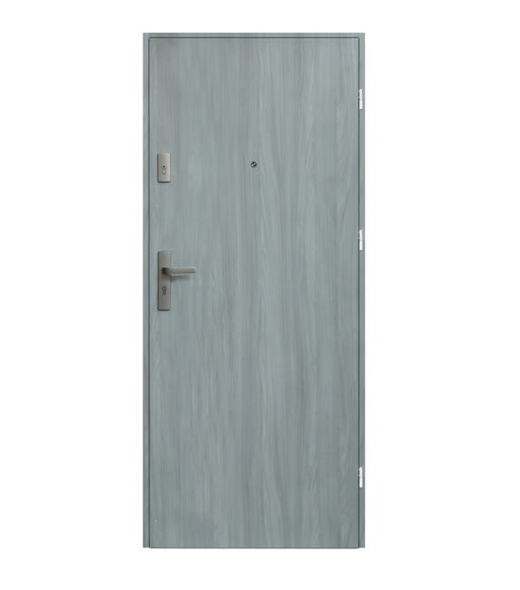 Skrzydło wejściowe wewnętrzne MDF Preston dąb frozen 80 prawe Domidor