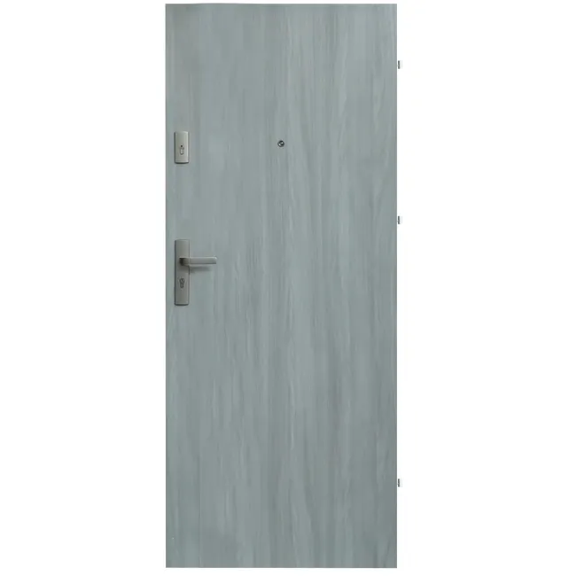 Skrzydło wejściowe wewnętrzne MDF Preston dąb frozen 90 prawe Domidor