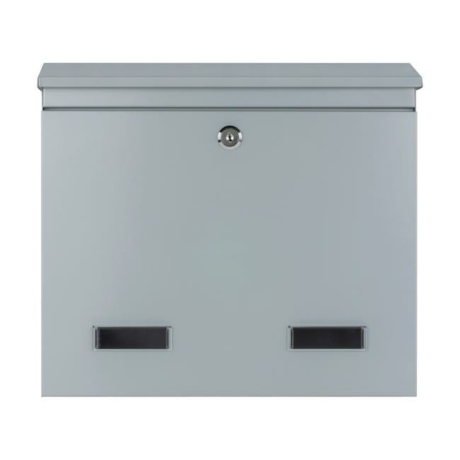 Skrzynka na listy C4 36x31.5cm szara Largos