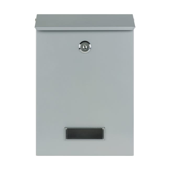 Skrzynka na listy C5 18.5x26cm szara Siena