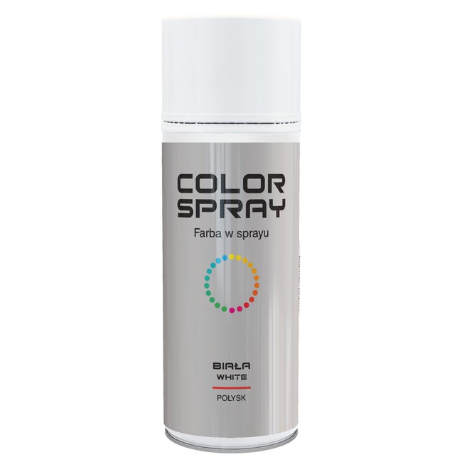 Spray 0.4 l biały połysk Jeger