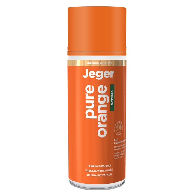 Spray 0.4 l pomarańczowy satynowy Jeger