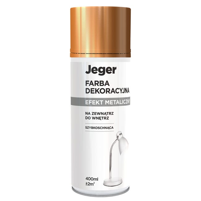 Spray kolor miedź 0.4 l metaliczny Jeger