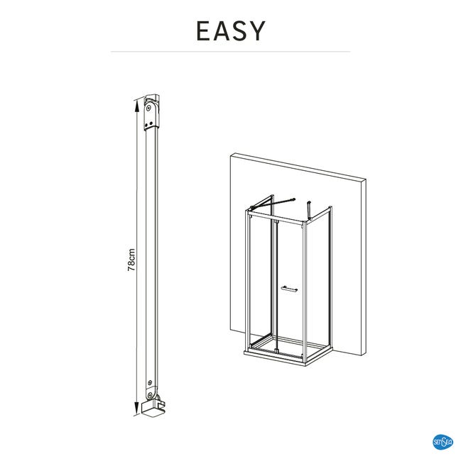 Stabilizator chrom Easy Sensea