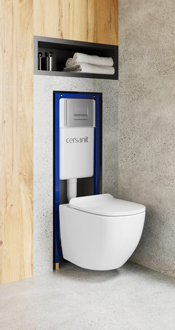 Stelaż podtynkowy do WC Base Cersanit