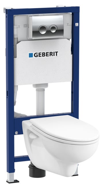 Stelaż podtynkowy do WC UNIFIX DELTA 51 CHROM GEBERIT