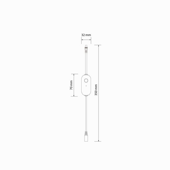 Sterownik Mini Tuya biały 12-24 V IP20 Goldlux