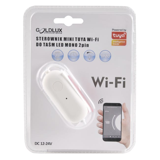 Sterownik Mini Tuya biały 12-24 V IP20 Goldlux