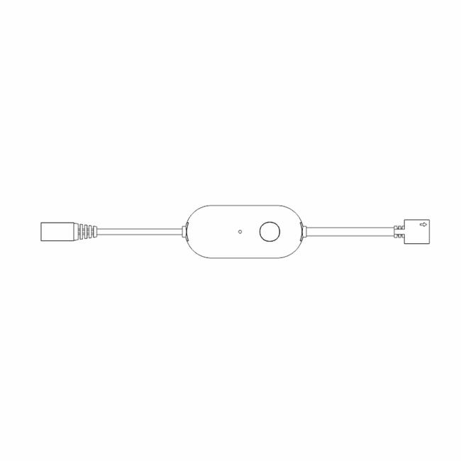 Sterownik Mini Tuya biały RGBW 12-24 V Goldlux