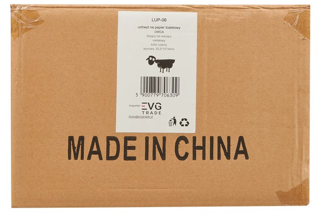 Stojak na zapas papieru toaletowego Owca Evg Trade