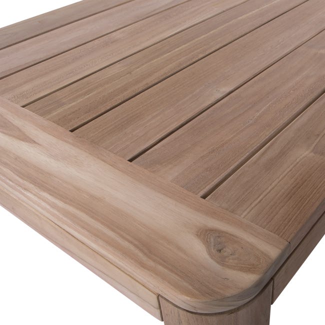 Stolik ogrodowy Baelo 130x80cm brązowy Naterial