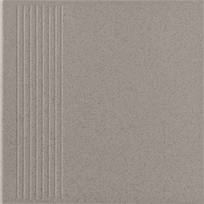 Stopnica Kwazar Grys 30 x 30 Ceramika Paradyż