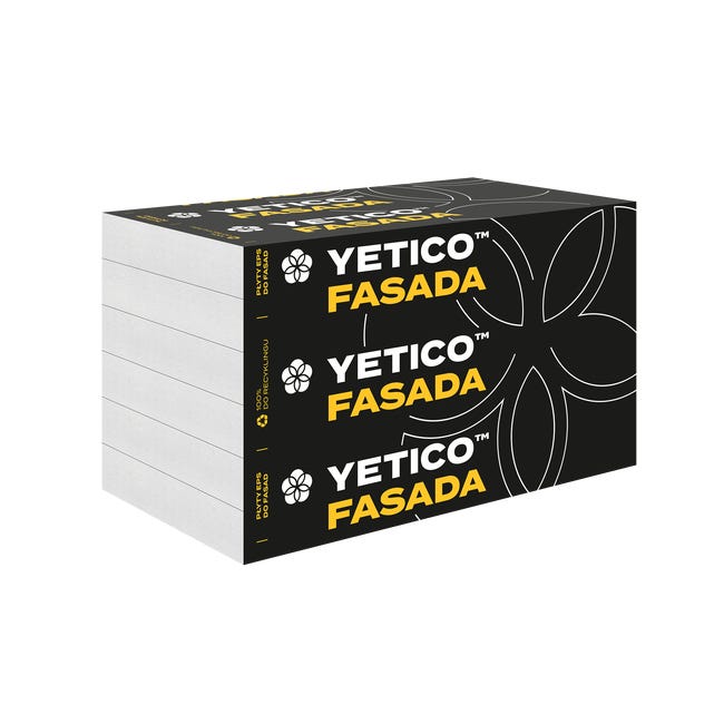 Styropian Fasada Alfa Premium EPS 038 100mm 3m2 YETICO