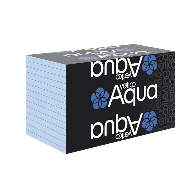 Styropian Fundament AQUA EPS 036 EPS 100 100 mm 0.75m2 Yetico