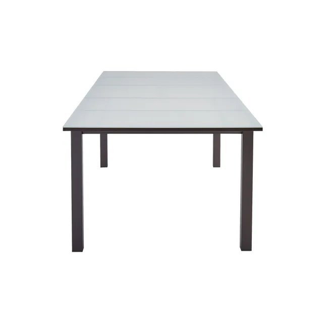 Stół ogrodowy rozsuwany Odyssea 100x180/240 cm brązowy Naterial