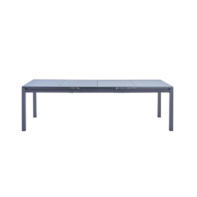 Stół ogrodowy rozsuwany Odyssea 100x256/320 cm antracytowy Naterial