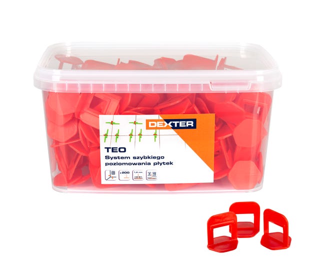 System poziomujący 200 SZT 1.6 MM TEOKLIN