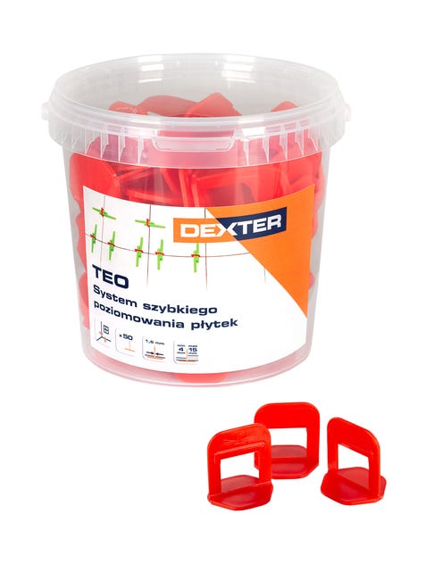 System poziomujący 50 SZT 1.6 MM TEOKLIN