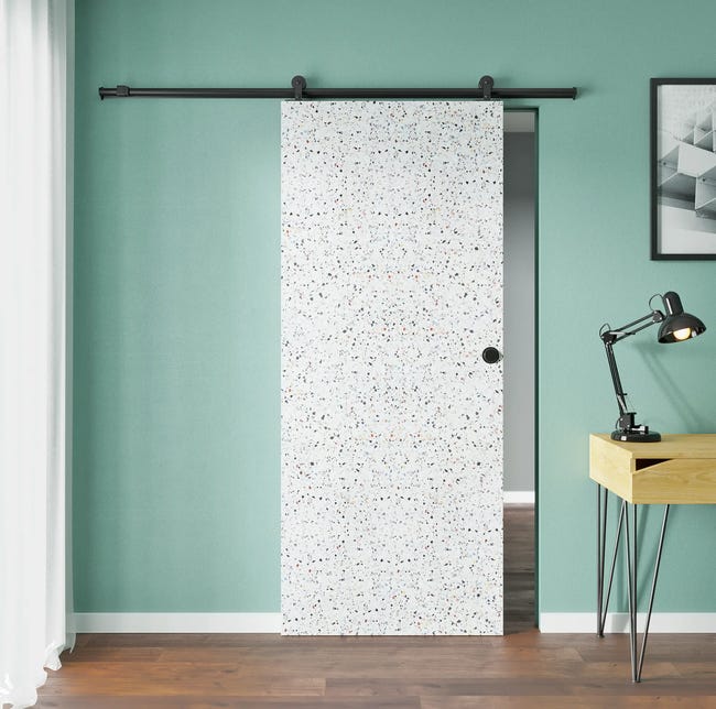 System przesuwny do drzwi przesuwnych Loft II Czarny Artens