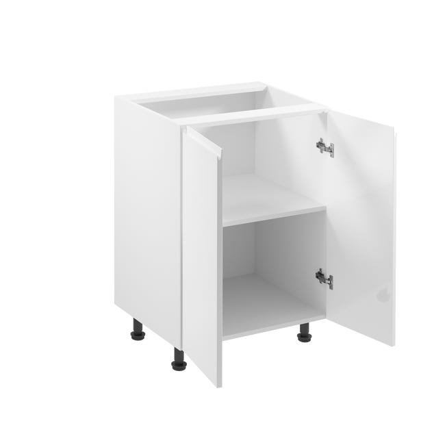 Szafka kuchenna stojąca Aspen II 60 cm kolor biały