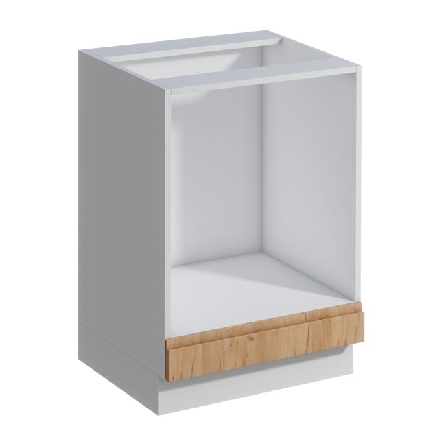 Szafka kuchenna stojąca pod piekarnik Aspen II 60 cm kolor dąb craft