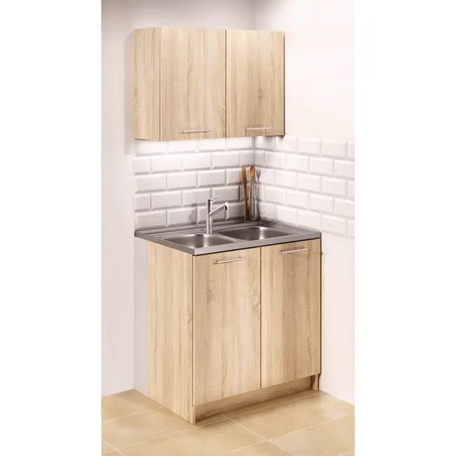 Szafka kuchenna wisząca Dalia 80 cm kolor dąb sonoma