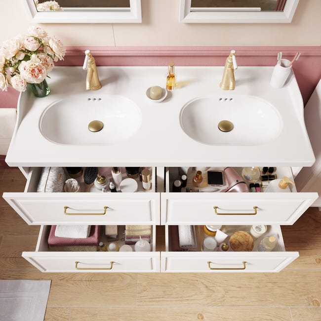 Szafka pod umywalkę Charm White120 Sensea