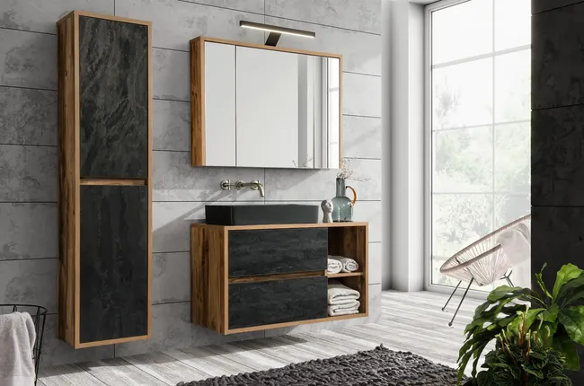 Szafka pod umywalkę Hampton Concrete 100 Comad