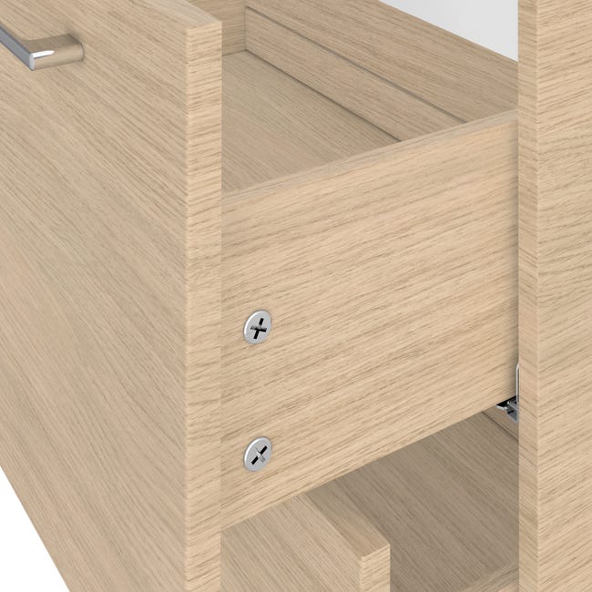 Szafka pod umywalkę Remix Jasny Dąb 75 X 35 Sensea