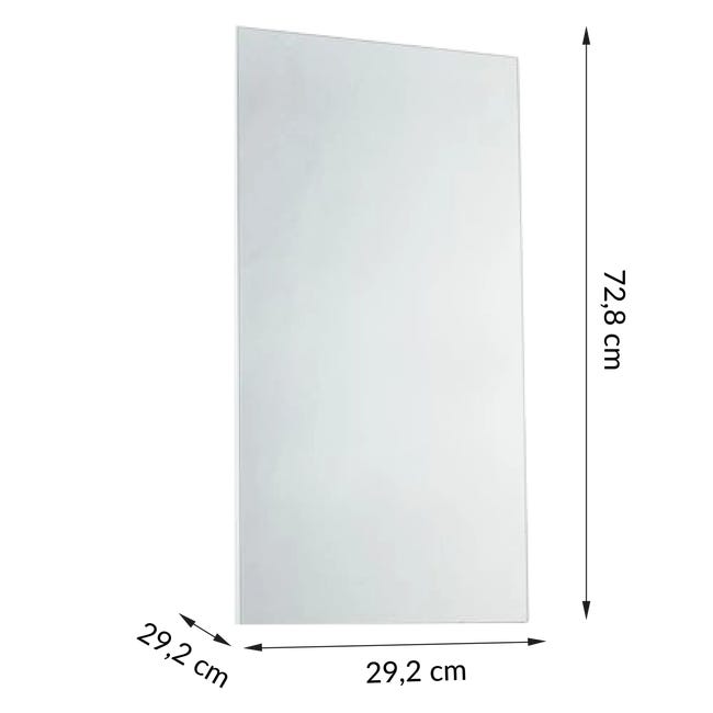Szafka łazienkowa bez oświetlenia narożna Storm 72.8 X 29.2 X 29.2 Sensea