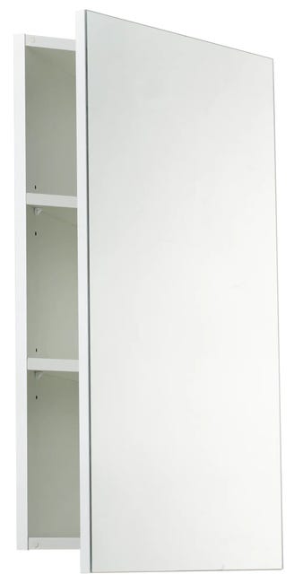 Szafka łazienkowa bez oświetlenia narożna Storm 72.8 X 29.2 X 29.2 Sensea