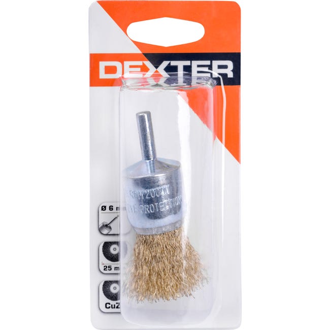 Szczotka pędzelkowa MOSIĘŻNA 25 mm DEXTER