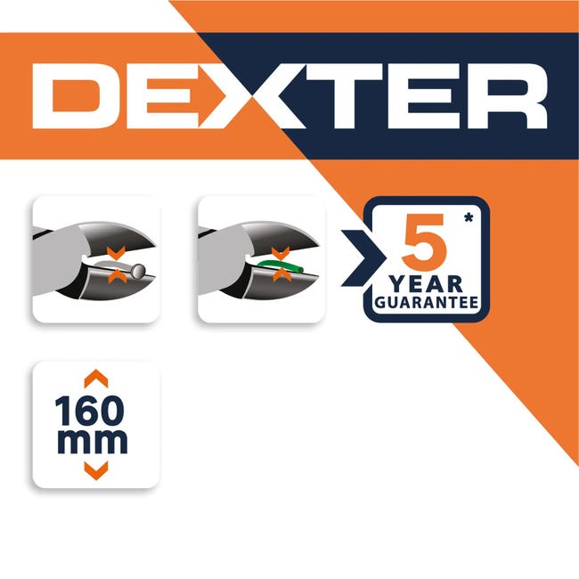 Szczypce boczne 160 mm Dexter