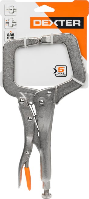Szczypce zaciskowe z blokadą TYP C 280 mm Dexter
