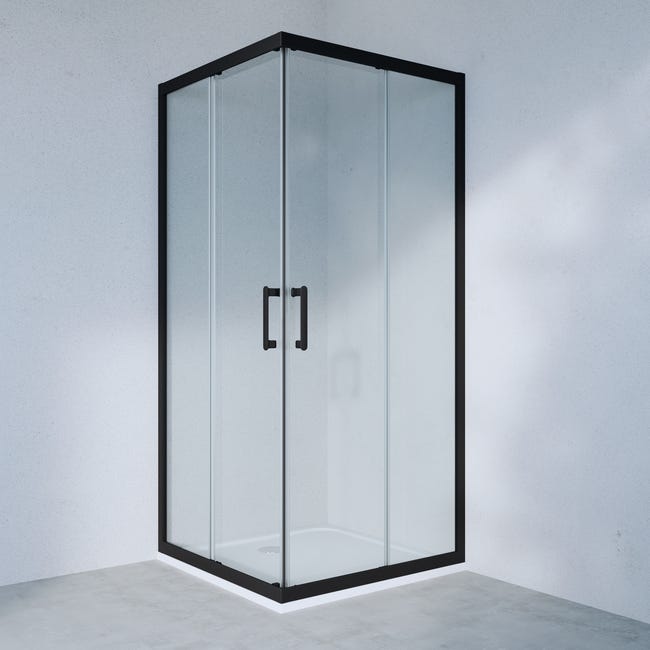 Szkło kabiny kwadratowej transparentne Easy 90 x 90 x 190 Sensea