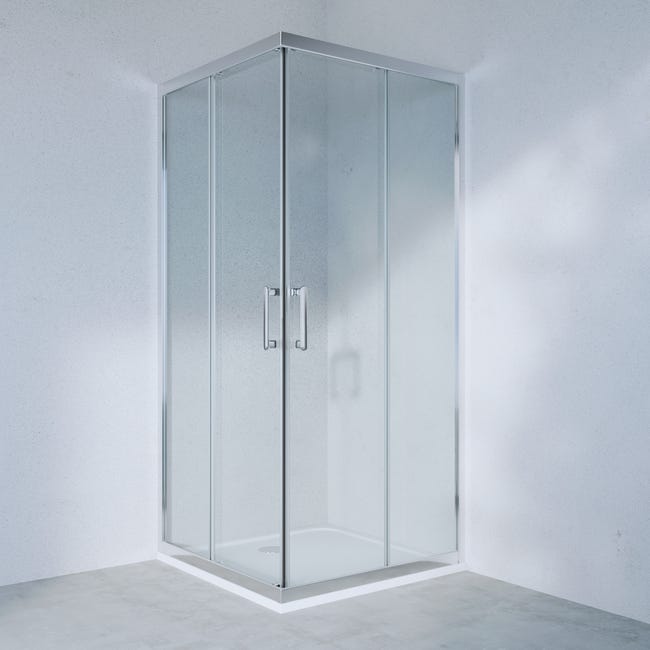 Szkło kabiny kwadratowej transparentne Easy 90 x 90 x 190 Sensea