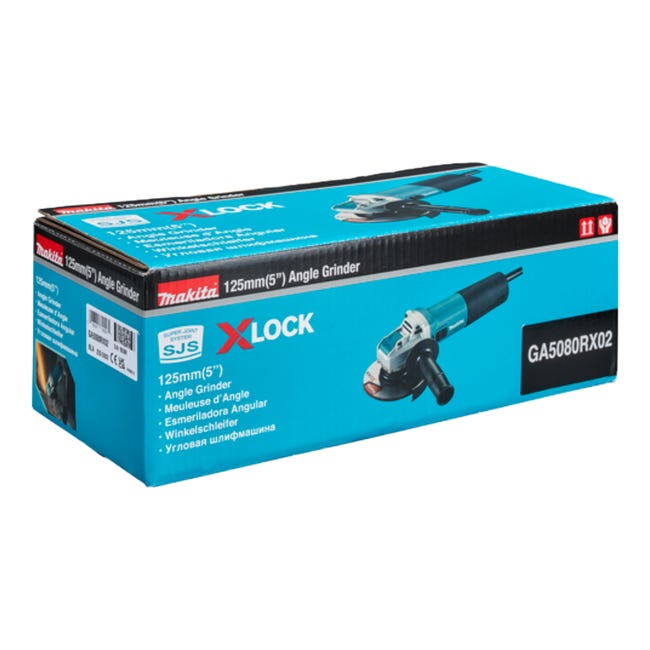 Szlifierka kątowa przewodowa 125 mm 1400W GA5080RX02 Makita